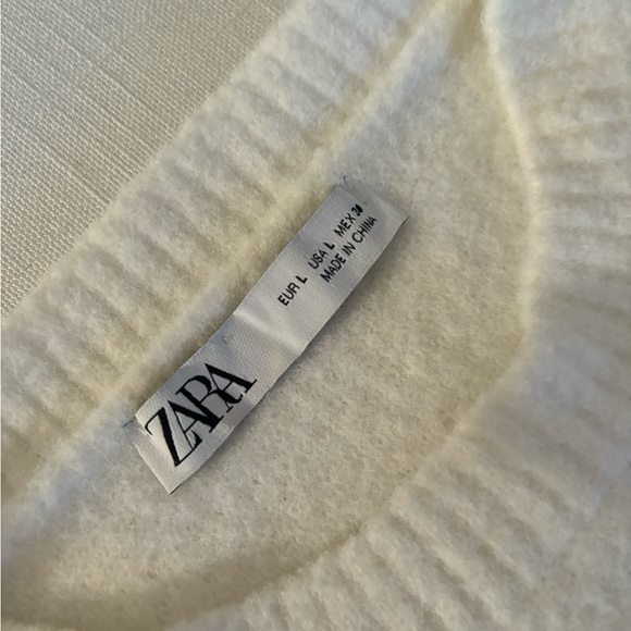 ZARA white Sweater - Picture 4 of 4
